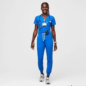 Figs Royal Blue Jogger